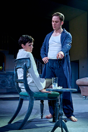 Lisa Diveney and Joe Cole in The Homecoming