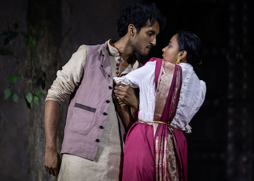 Assad Zaman as Kaushik Das and Anjana Vasan as Niru in A Doll’s House
