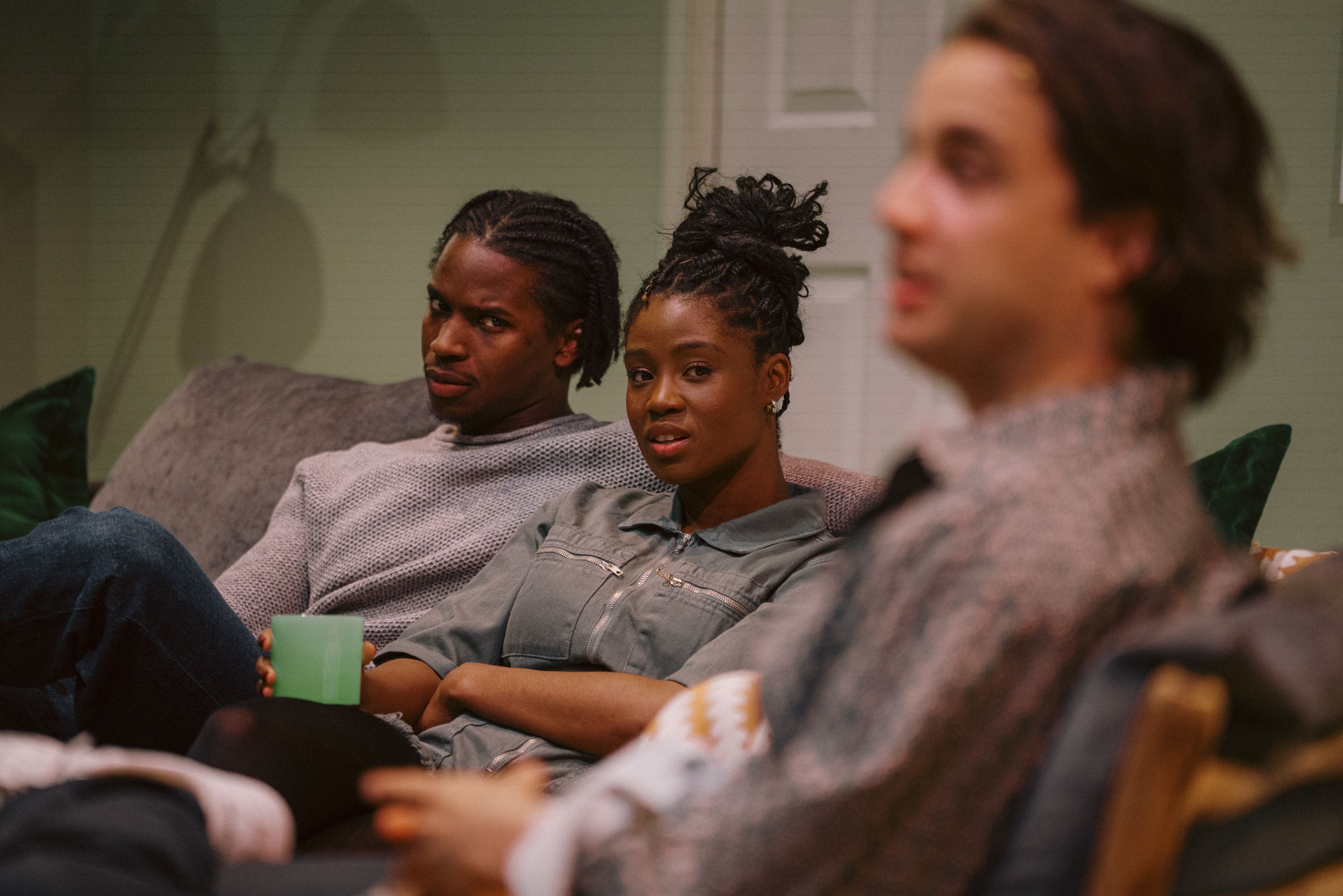 Kedare Williams-Sgtirling, Adeyinka Akinrinade, Keelan Kember in Thanks or Having Me
