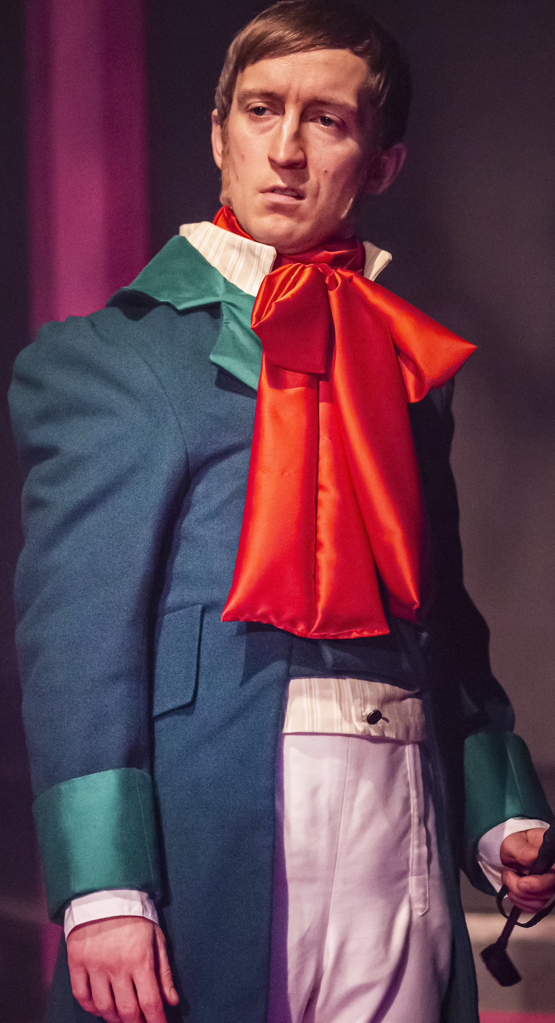 Sam Newton as Hen/John in Northanger Abbey