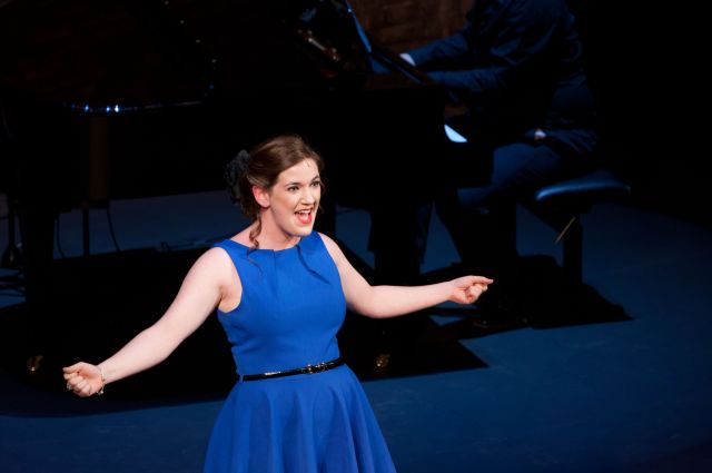 Emma Salvo at the Sondheim Soc competish