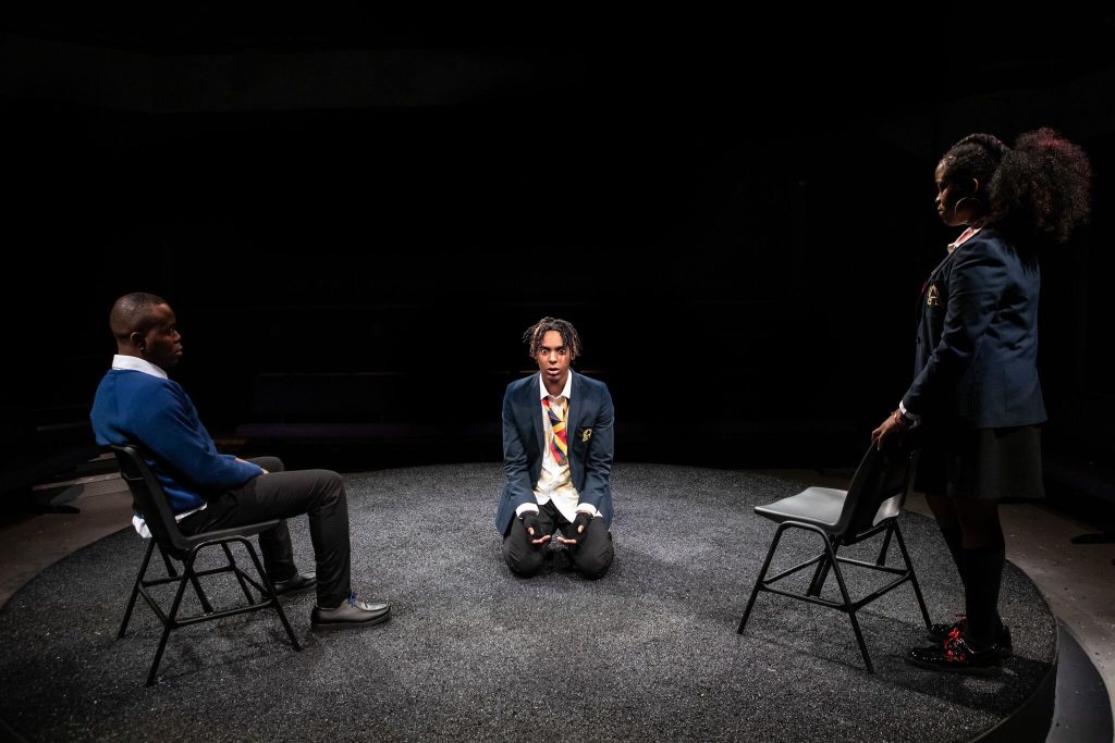 Khai Shaw (centre) in 'Little Baby Jesus'