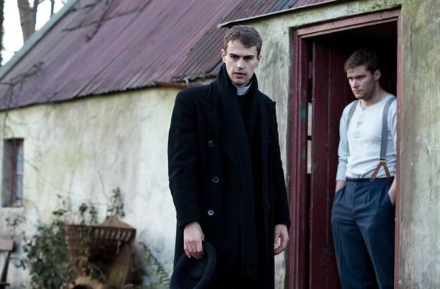 Teho James and Jack Reynor in 'The Secret Scripture'