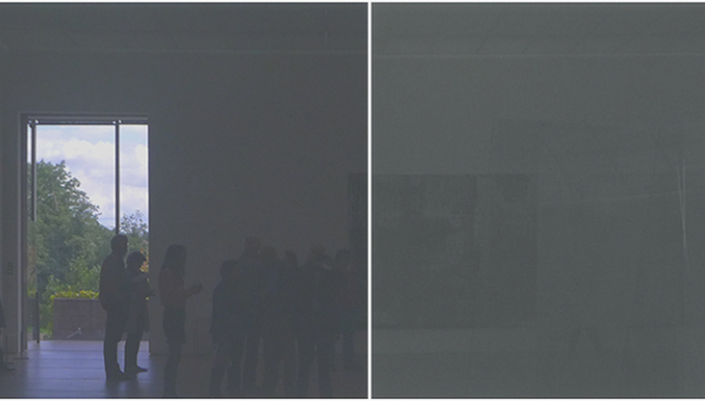 Gerhad Richter, Gray Behind Glass, Marian Goodman Gallery