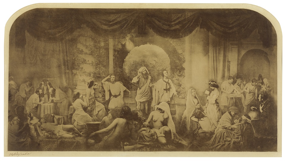 Two ways of Life by Oscar Rejlander, 1856-7