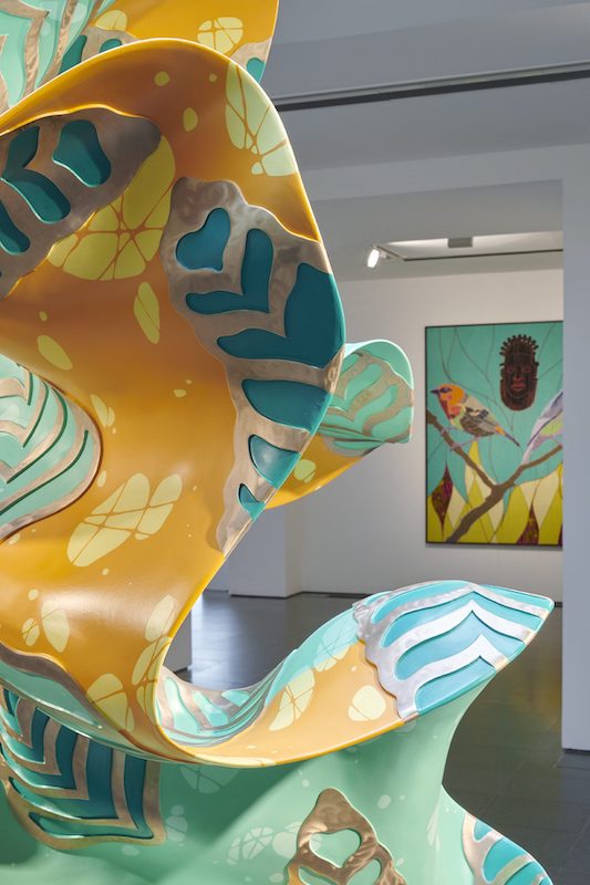 Yinka Shonibare CBE: Suspended States, 2024. Installation view, Serpentine South. © Yinka Shonibare CBE 2024. Photo: © Jo Underhill. Courtesy Yinka Shonibare CBE and Serpentine