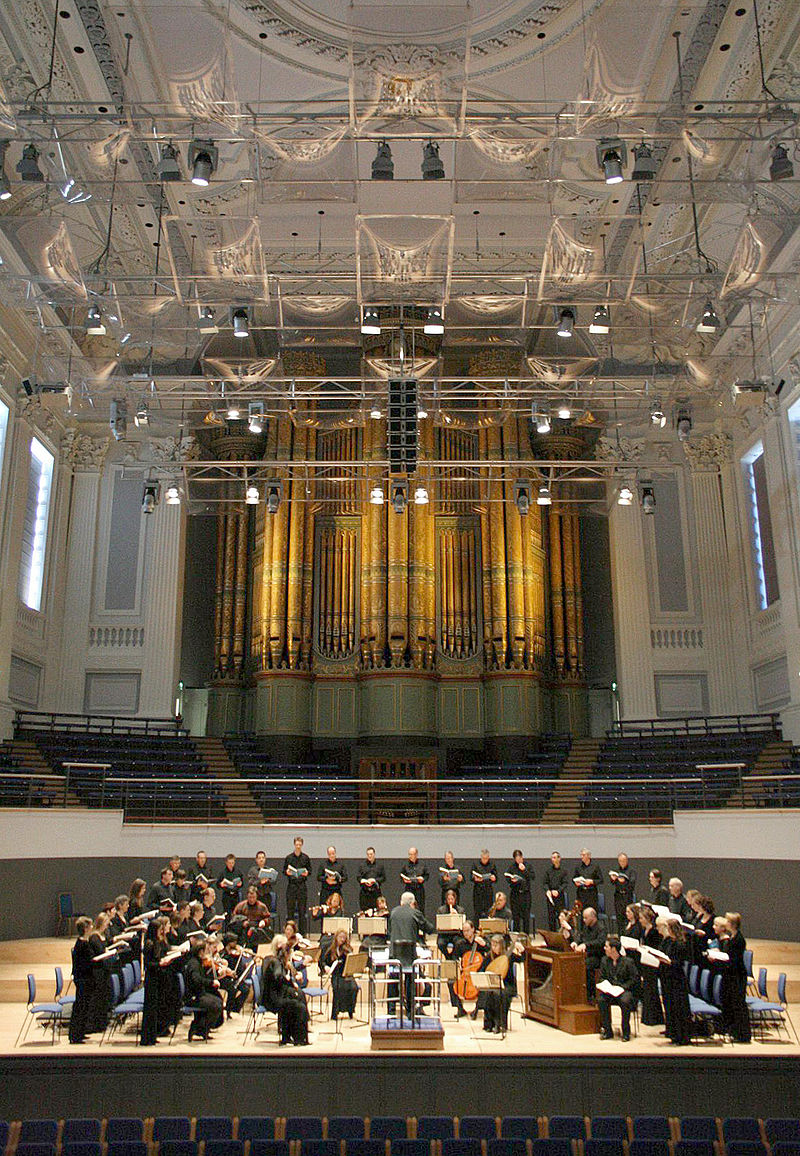 Ex Cathedra in Birmingham Town Hall