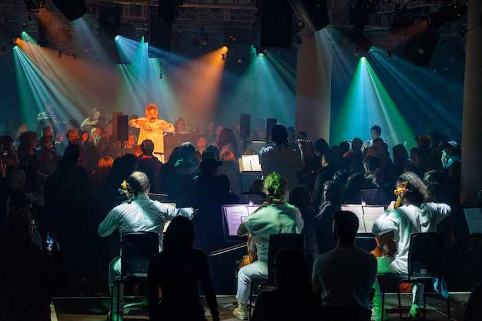 Charles Hazlewood conducts the Paraorchestra