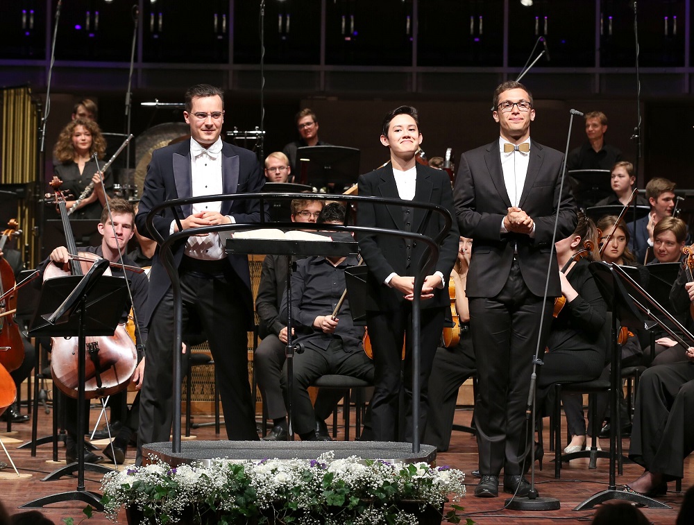 Young conductors with Academy Orchestra
