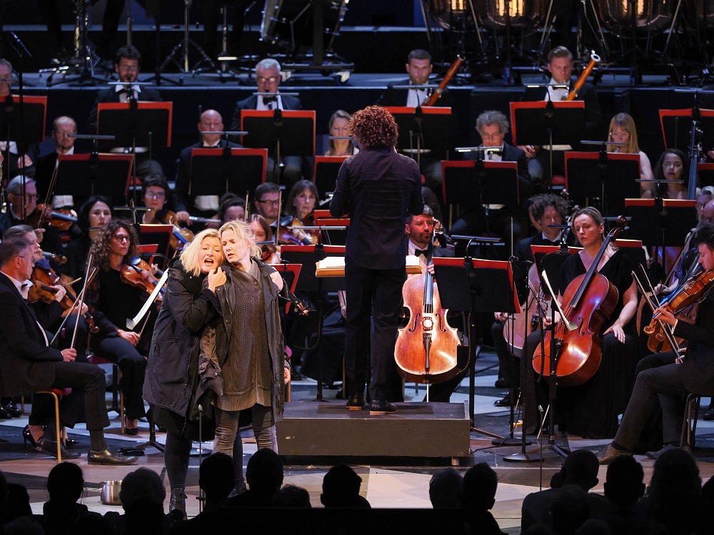 Karen Cargill and Sally Matthew in The Carmelites at the Proms