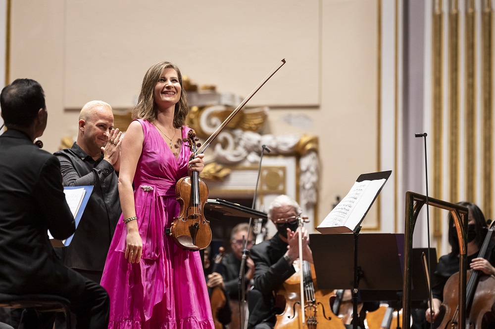 Lisa Batiashvili at the Edinburgh Festival