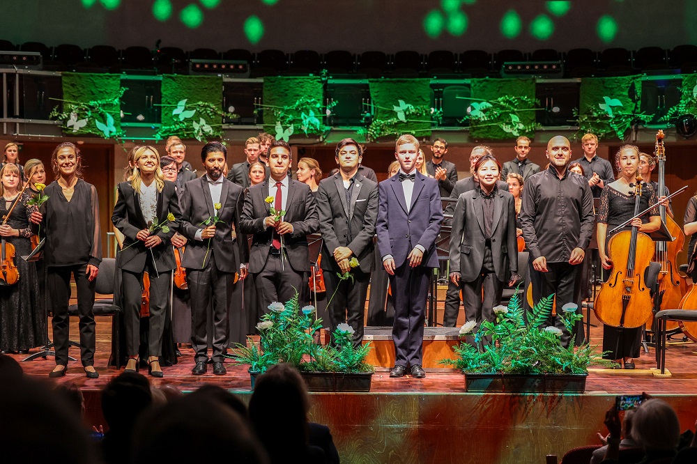 Young conductors at Parnu