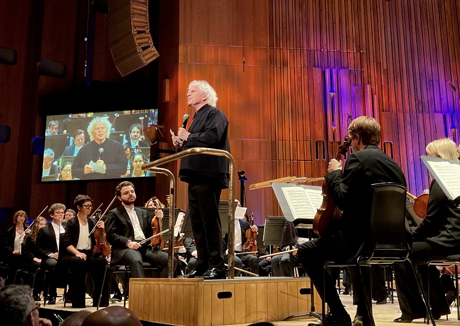 Rattle talks about Shostakovich