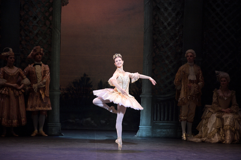 Alina Cojocaru as a non-pareil Aurora