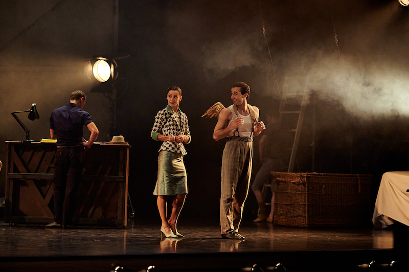 Christopher Harrison, Sophie Martin and Bruno Micchiardi in Starstruck