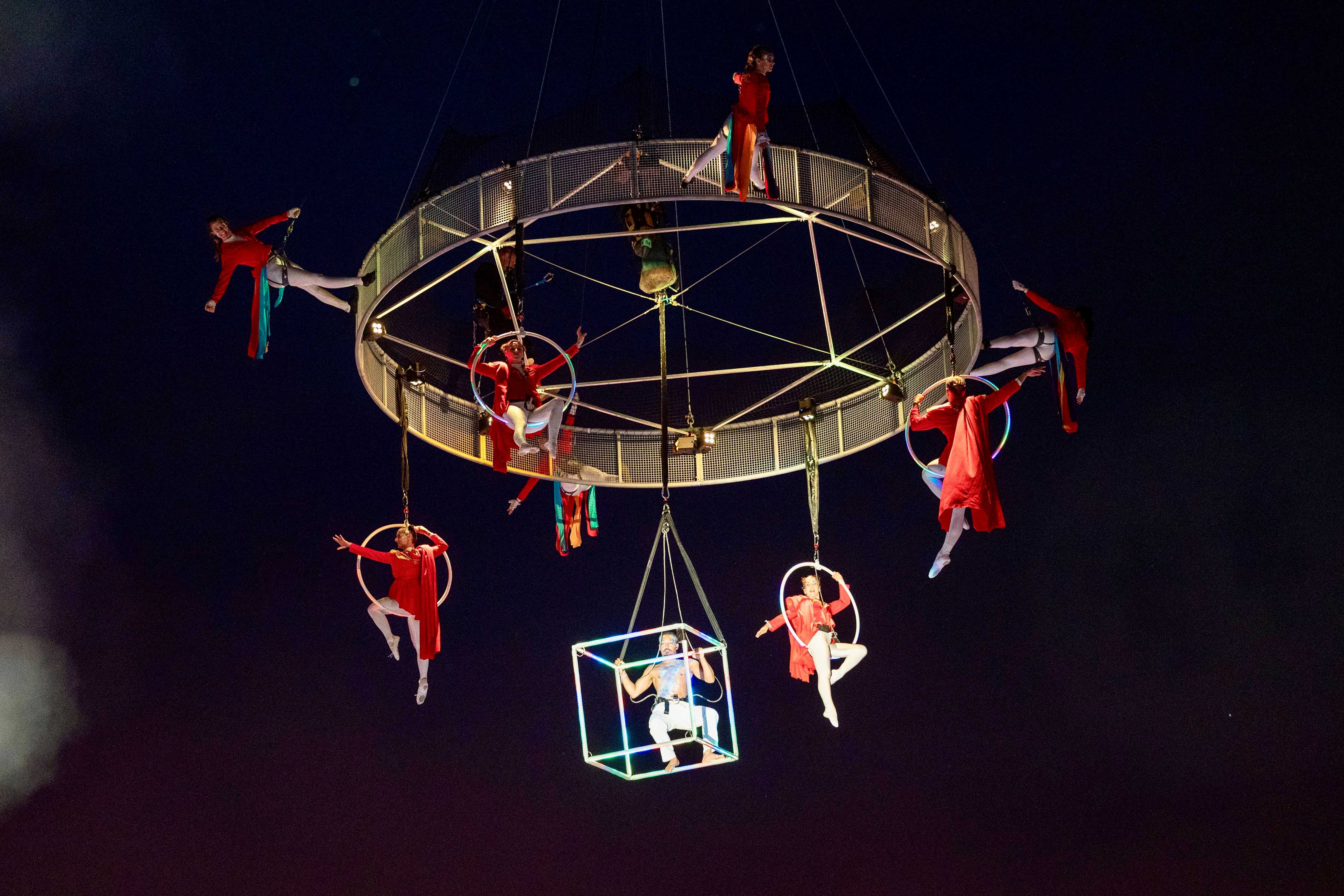 acrobats
