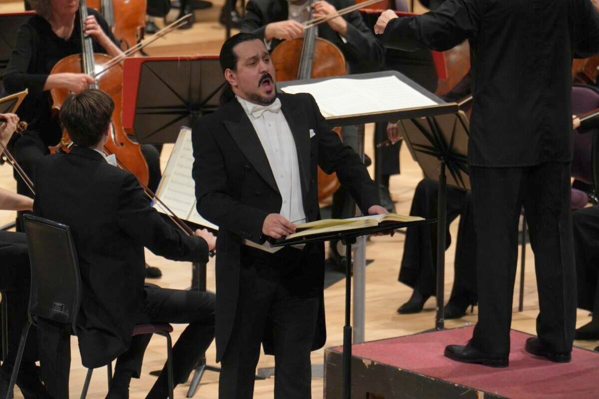 Scene from Halle Boccanegra