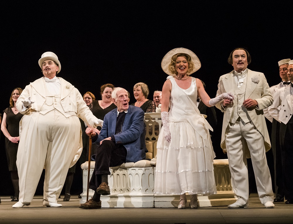 Jonathan Miller in Mikado sequence