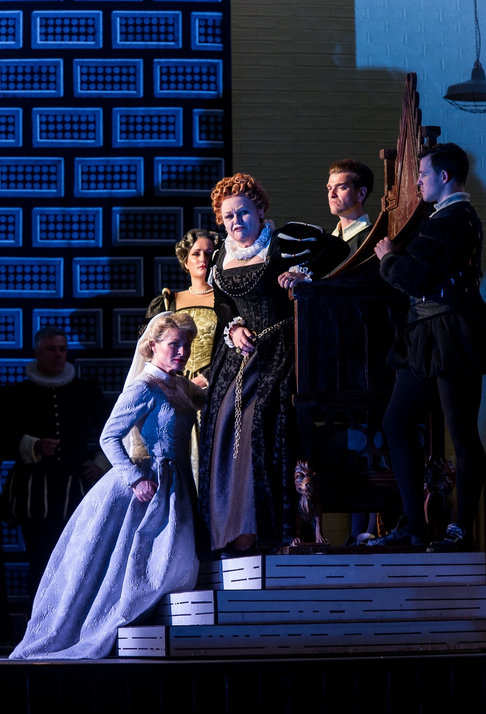 Patricia Bardon and Susan Bullock in the Royal Opera Gloriana