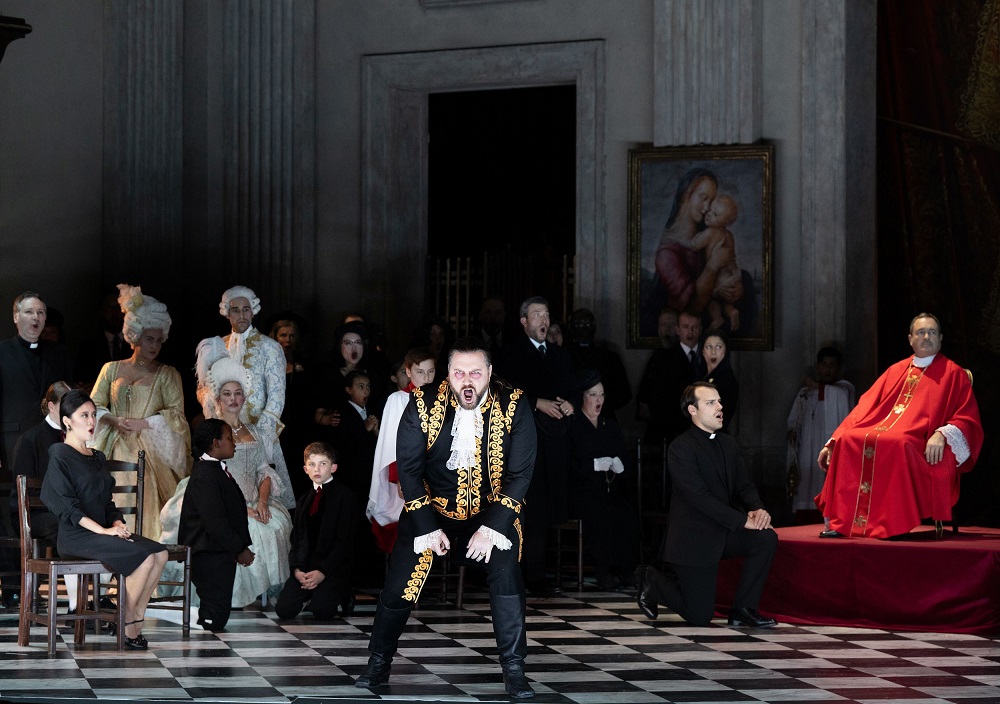 The Te Deum in Christof Loy's ENO Tosca