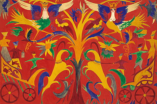 Goncharova design from 1910