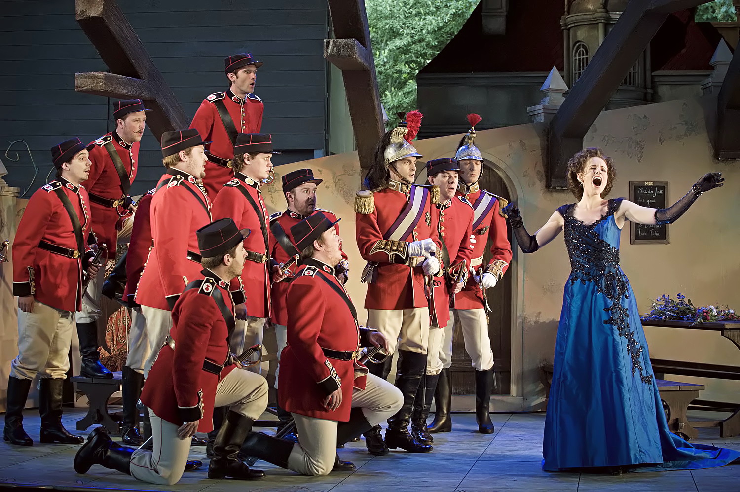 Naomi O'Connell in Vert-Vert at Garsington