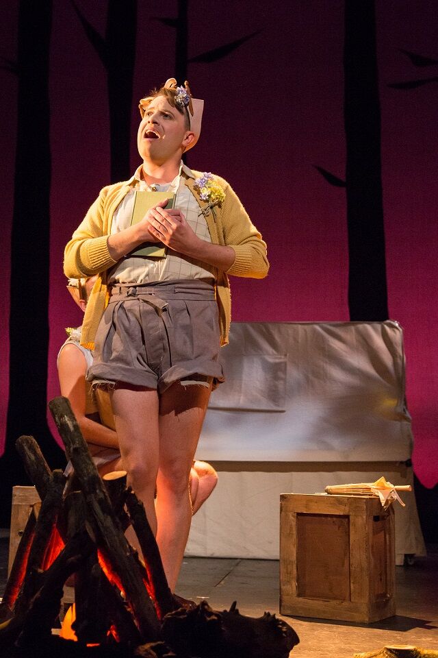 Alan Richardson as Yum-Yum in The Mikado