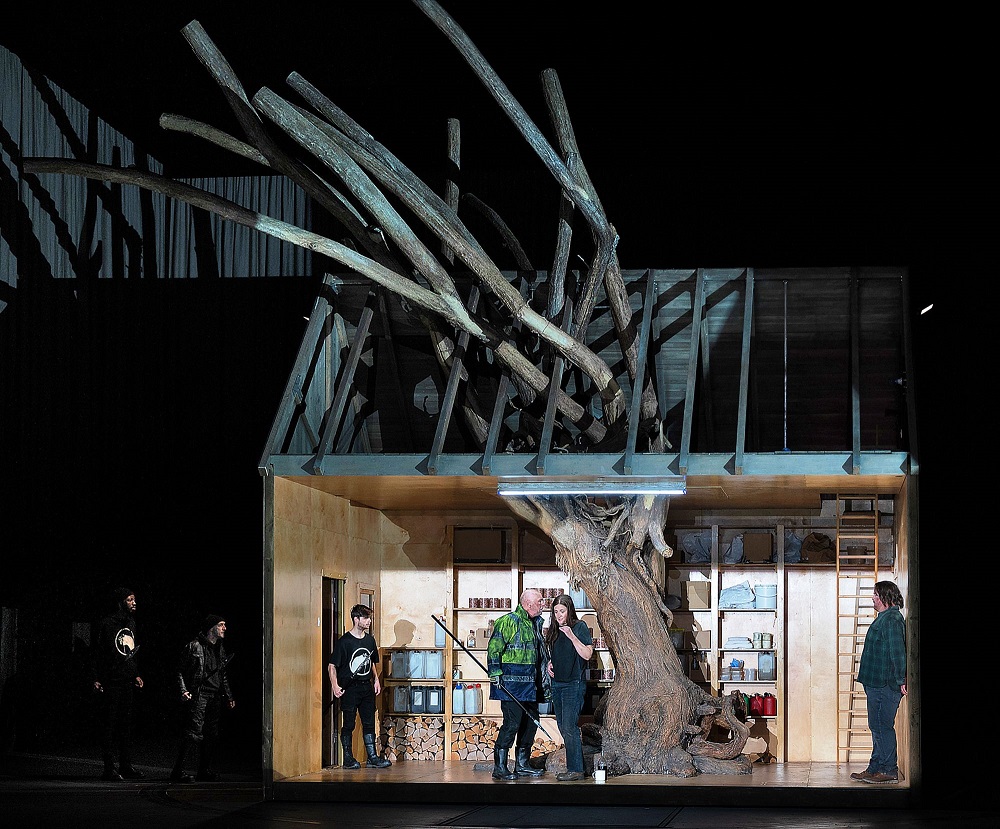 Scene from Act One of ENO Valkyrie