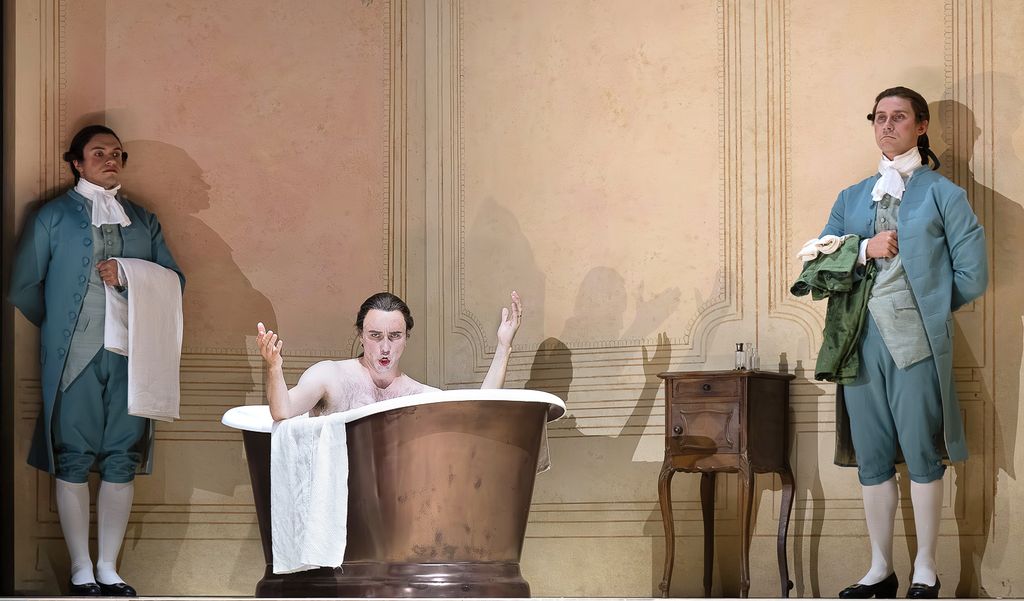 Scene from Le nozze di Figaro