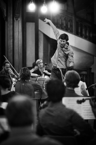 Maxime Pascal conducting