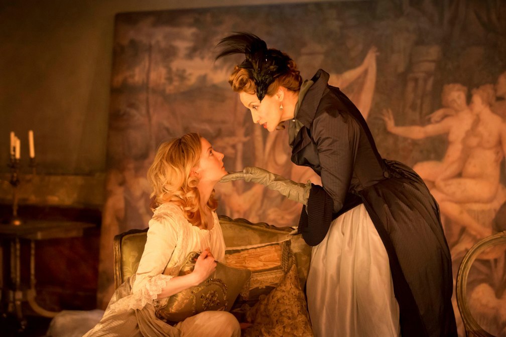 Morfydd Clark and Janet McTeer