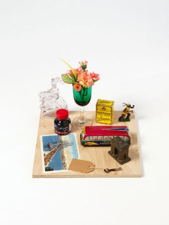 c_Homage_to_Saul_Steinberg_Still_Life_2010_found_objects