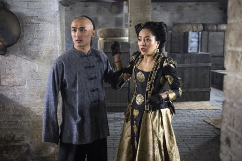 Aaron Ly and Kunjue Li in Ripper Street